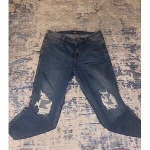 hollister ultra high rise mom jeans size 17S